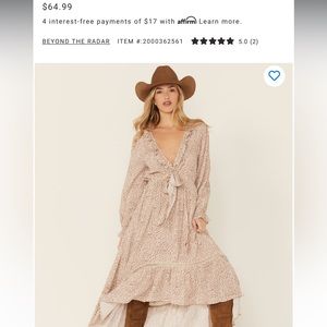 WESTERN DRESS PICNIC DRESS